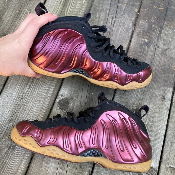 2016 Nike Air Foamposite One Maroon Mens Size 9 - Picture 1 of 10